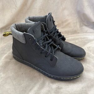 Dr. Martens Leather Black Maelly Ankle Boots